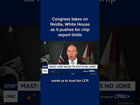 Congress takes on Nvidia, White House as it pushes for chip export limit