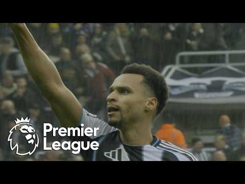 Jacob Murphy drills Newcastle level at 2-2 with Everton | Premier League | NBC Sports