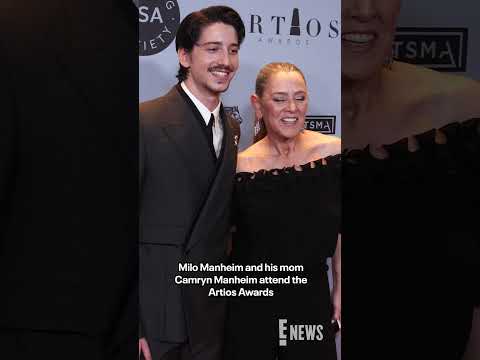 It was a family affair for Milo Manheim and Camryn Manheim at the Casting Society’s Artios Awards.