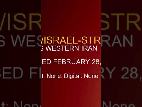 Israeli Military Releases Video Showing Strikes on Iran #shorts