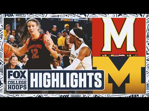 No. 14 Maryland Terrapins vs. No. 8 Michigan Wolverines Highlights ๐ FOX College Hoops