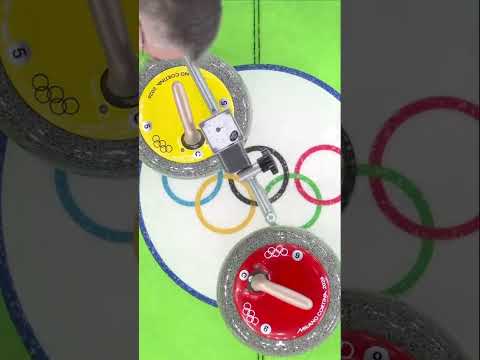 Curling is a game of INCHES 🤏