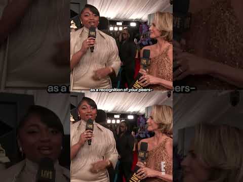 Samara Joy shares her advice to the nominees for Best New Artist at the #Grammys. #AwardsSeason