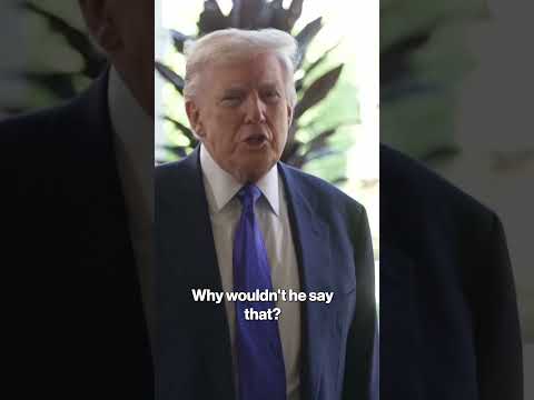 Trump Brushes Off Iran Warning: ‘Hopefully We’ll Make a Deal’ #shorts