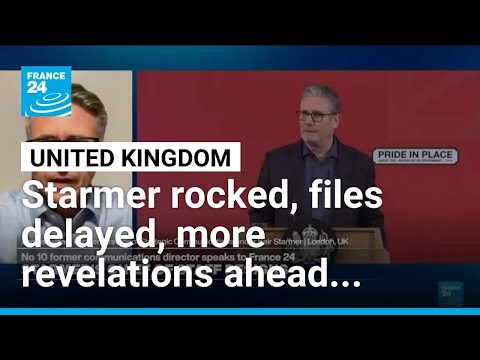 Starmer faces pressure as McSweeny resigns: Police throw curveball on files • FRANCE 24 English