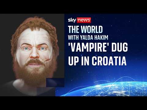 Face of a 400 year old ‘vampire’ recreated