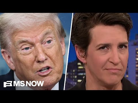 Maddow: Trump already defensive about economic data that hasn’t even been release yet
