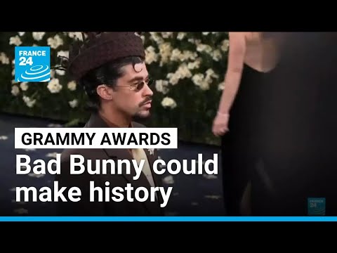 Bad Bunny could make history at Grammy Awards a few days before Superbowl • FRANCE 24 English