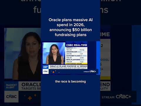 Oracle plans massive AI spend in 2026, announcing $50 billion fundraising plans
