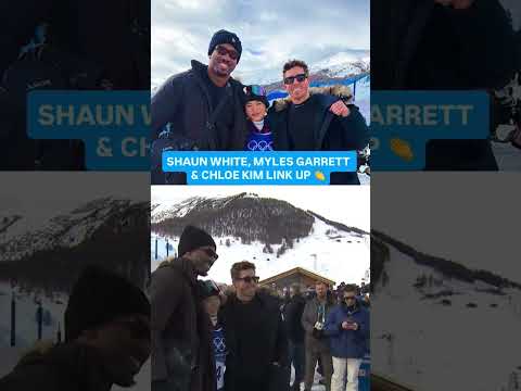 Three GOATs linking up ๐