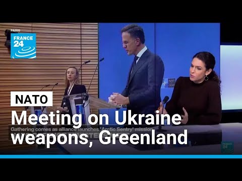 NATO defence ministers to meet on Ukraine weapons, Greenland security • FRANCE 24 English