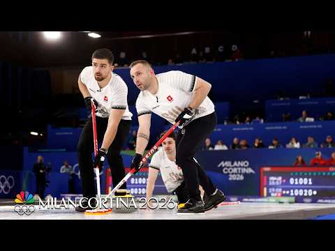 Switzerland hands Team USA men’s curling team first loss | Winter Olympics 2026 | NBC Sports