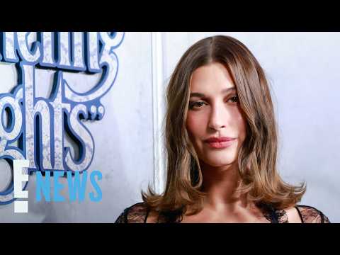 Hailey Bieber Rocks Risqué Look for Wuthering Heights Premiere | E! News