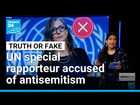 No, the UN’s Francesca Albanese did not call Israel ‘the common enemy of humanity’ • FRANCE 24