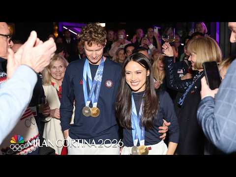Chock’s and Bates’ moms most proud of their character, integrity | Winter Olympics 2026 | NBC Sports