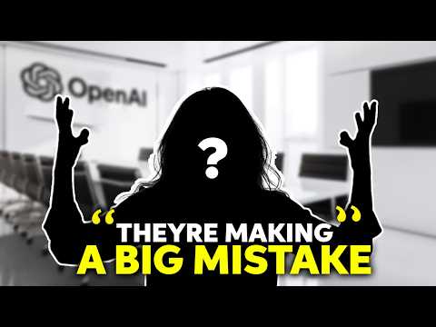 Insider QUITS OpenAI and Sounds the Alarm – They’re making a BIG mistake.