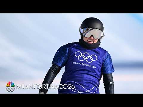 USA’s Faye Thelen races in women’s snowboard cross small final | Winter Olympics 2026 | NBC Sports