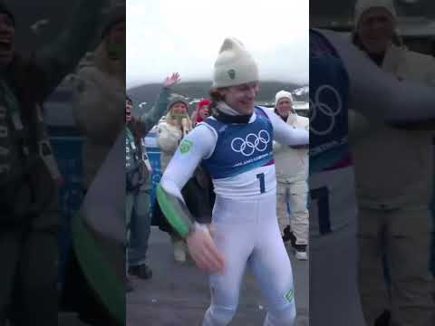 Lucas Pinheiro Braathen is feeling the vibes 🕺