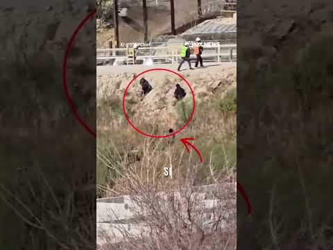 Illegal immigrants posing as construction workers intercepted at border #border #shorts #immigration