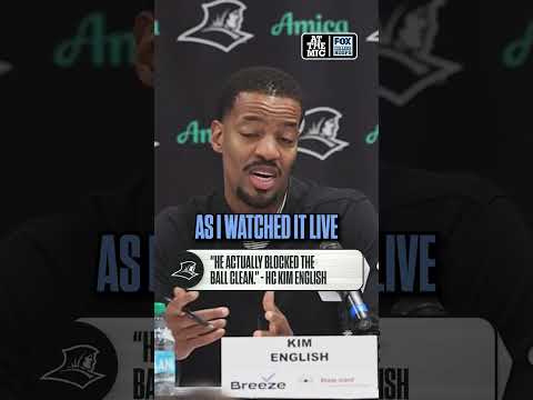 Kim English didn’t think it was time for a ‘hard foul’ #basketball #providence #cbb #foul