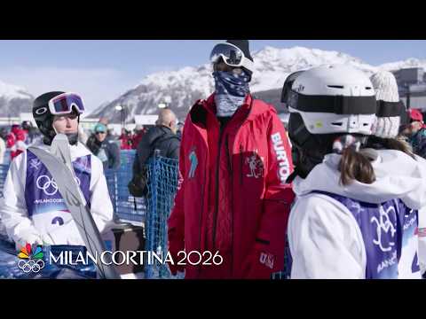 Snoop Dogg learns about moguls at the Milan Cortina Winter Olympics | NBC Sports