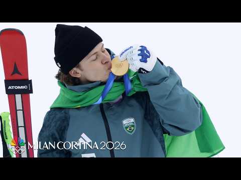Lucas Pinheiro Braathen brings signature flavor to historic gold | Winter Olympics 2026 | NBC Sports