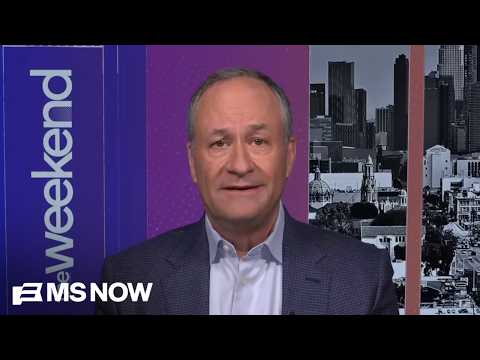 ‘Shameful’: Fmr. Second Gentleman Doug Emhoff slams weaponization of Trump DOJ
