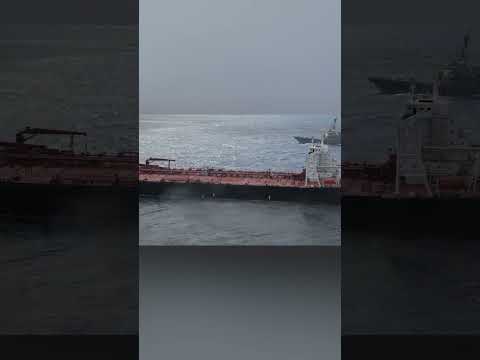 US Military Intercepts Sanctioned Oil Tanker Following Long Pursuit #shorts