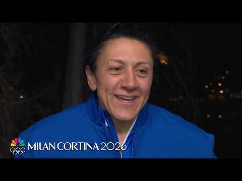 ‘I can’t believe it’: Meyers Taylor emotional after gold win | Winter Olympics 2026 | NBC Sports