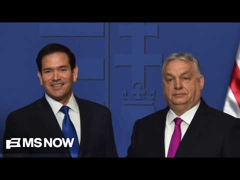 ‘A new low’ for Secretary Rubio to embrace Viktor Orban, says Joe