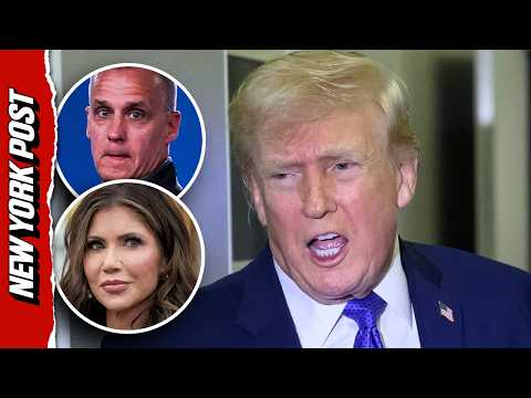 Reporter Asks Trump on Possible Relationship Between Noem and Lewandowski, ‘Is That a Bad Look?’