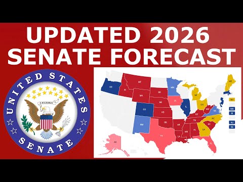 Updated 2026 Senate Map Prediction (February 2, 2026)