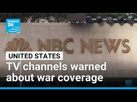 Trump administration threatens media over negative coverage of Middle East war • FRANCE 24 English