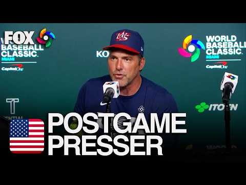Postgame Press Conference: USA’s Mark DeRosa reflects on WBC Final loss vs. Venezuela