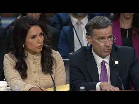 Gabbard and Ratcliffe questioned about briefing Trump on Strait of Hormuz closure