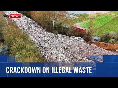 Government to fund clear-up of illegal tips in north of England
