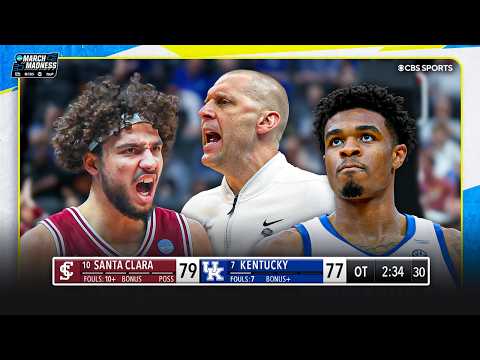 INSANE OT FINISH 😱 | Best of Santa Clara vs Kentucky | 2026 March Madness