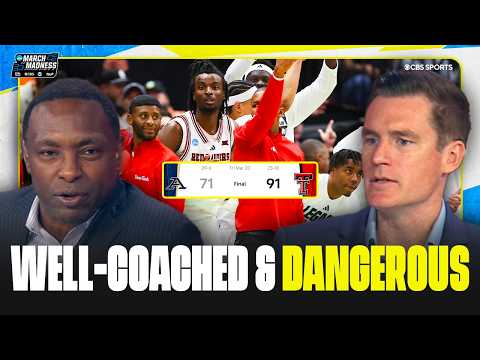 Texas Tech surges in second-half to roll past Akron | 2026 March Madness Highlights & Analysis