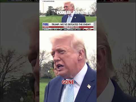 Trump SLAMS NATO as he says Iran’s ‘defeated’ #shorts