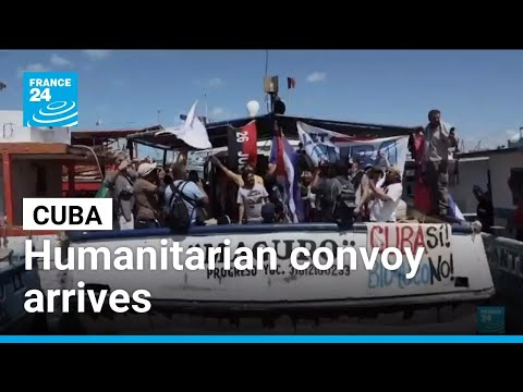 Tons of aid flows into Cuba as humanitarian convoy arrives on the island • FRANCE 24 English