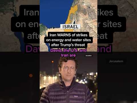 Iran WARNS of strikes on energy and water sites after Trump’s threat