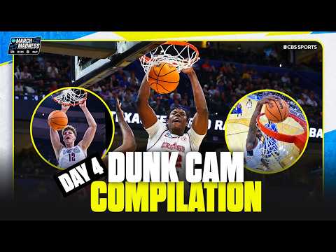 2026 March Madness Day 4 Dunk Cam Compilation ๐คฏ๐ฟ