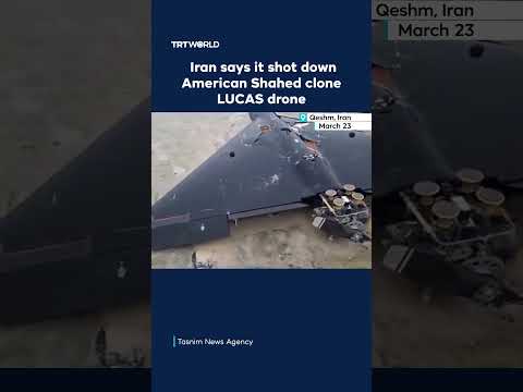 Iran says it shot down American Shahed clone LUCAS drone