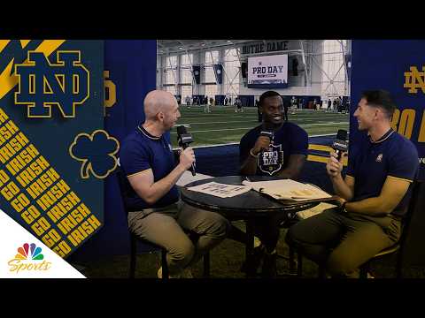 Notre Dame’s Jeremiyah Love enjoying the 2026 NFL Draft process | NBC Sports