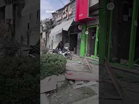 Iranian Red Crescent video shows aftermath of US-Israeli strikes in Isfahan market