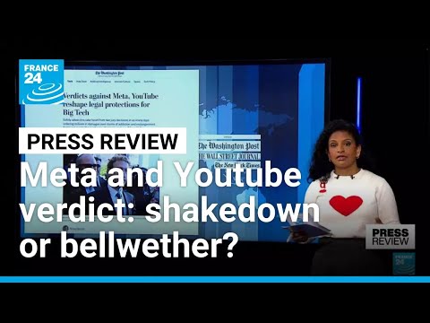 Meta and Youtube verdict: Social media shakedown or a bellwether? • FRANCE 24 English