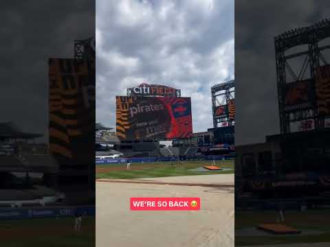 Can’t beat Opening Day vibes at Citi Field 🤩☀️