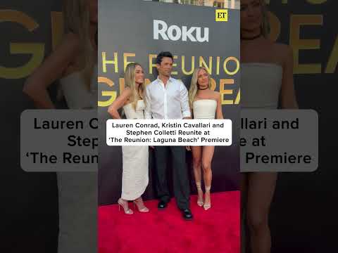 Lauren Conrad, Kristin Cavallari and Stephen Colletti Attend ‘The Reunion: Laguna Beach’ Premiere 🖤