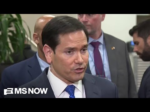 WATCH: Rubio speaks after U.S. Consulate in Dubai hit by drone