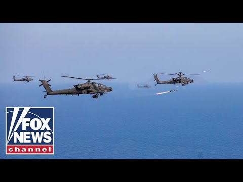 AIR DOMINANCE: Apaches over Iran signal defenses crushed